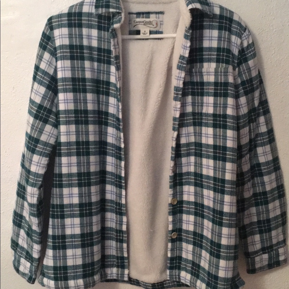 button-up flannel!